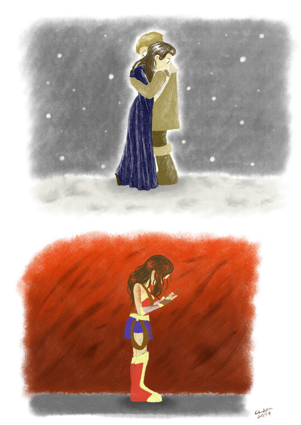 Wonder Woman---Growing up