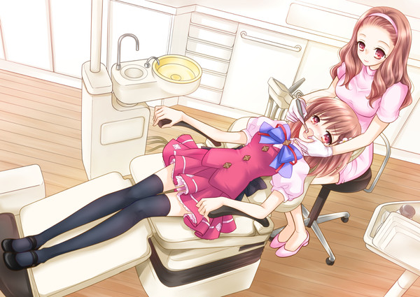 女子高生虫歯