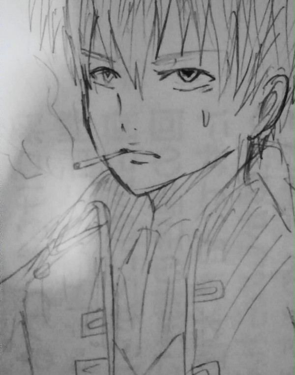 土方さん 落書き