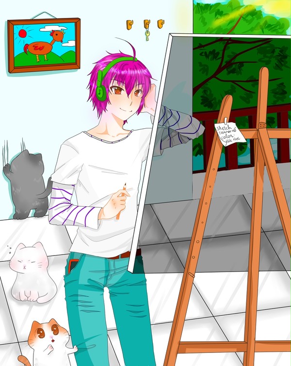 collab with san hachi