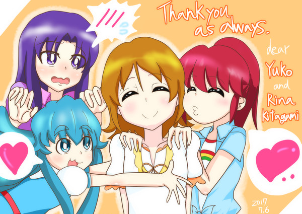 北川里奈さんお誕生日おめでとうございます！絵
