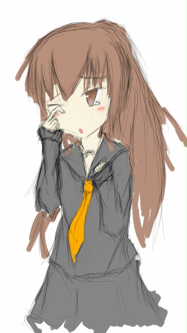 试了试手机上的绘画软件
