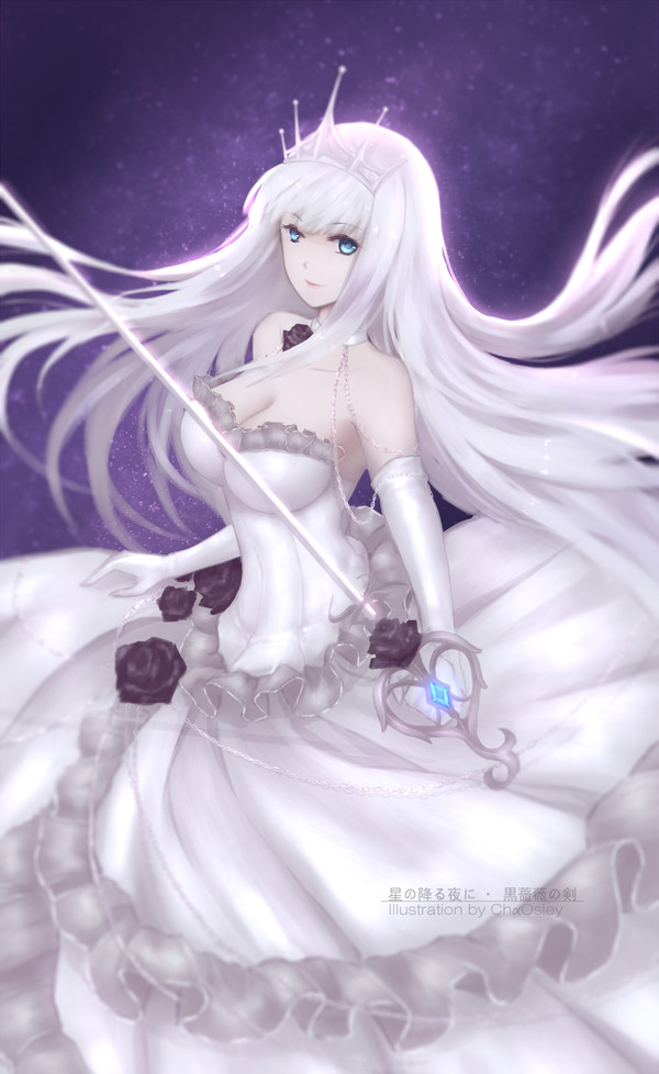 星の降る夜に·黒薔薇の剣