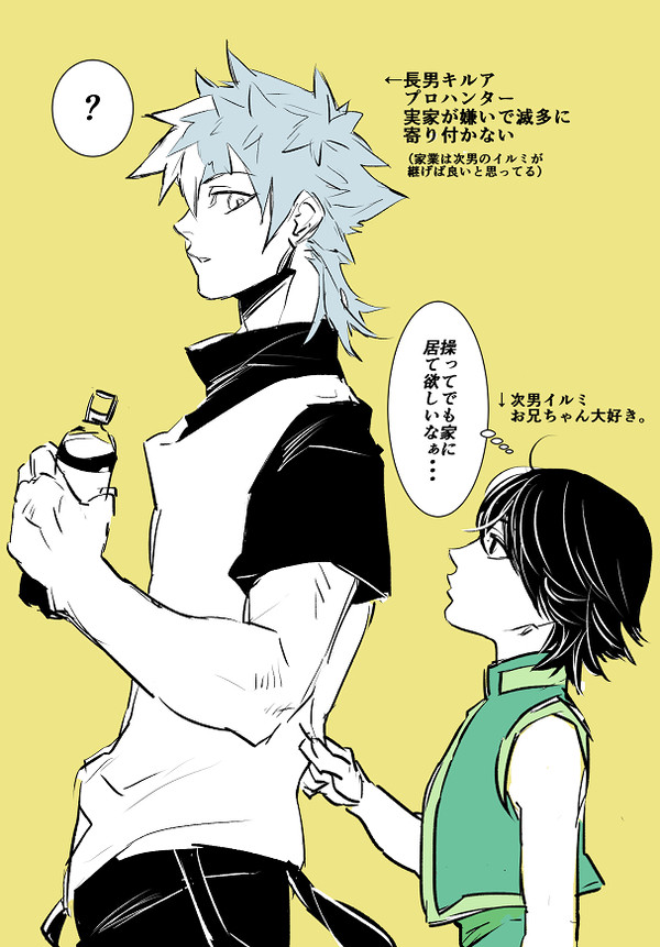 ハンターとか幽白の推し色々詰め