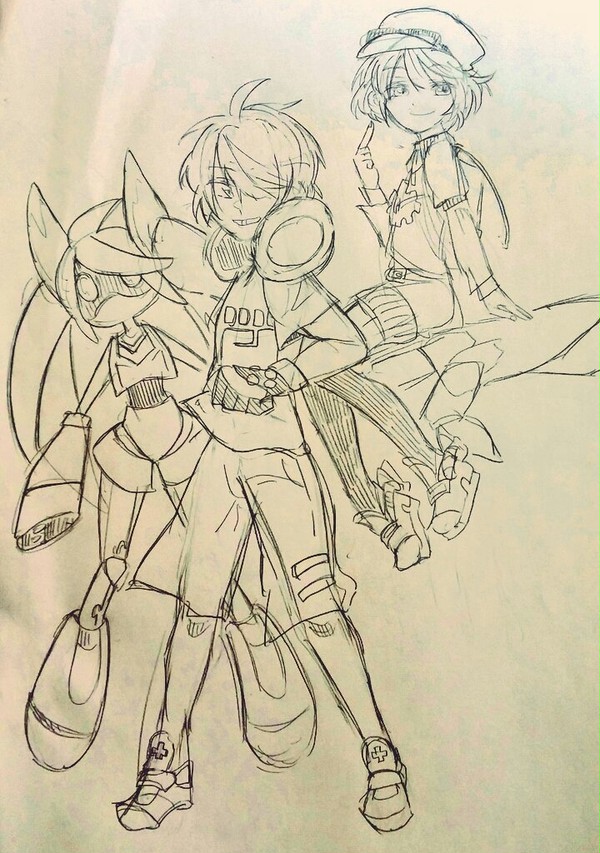 ついったにあげた落書き