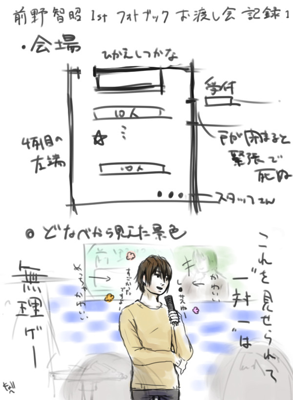 前野智昭さん フォトブック記念イベントのお話