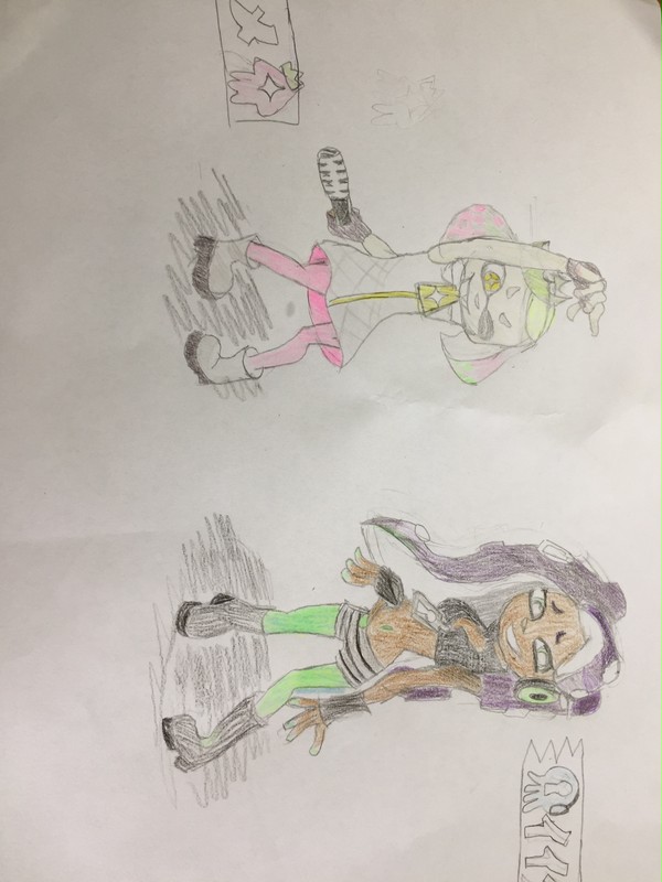 描いてみた（スプラトゥーン）