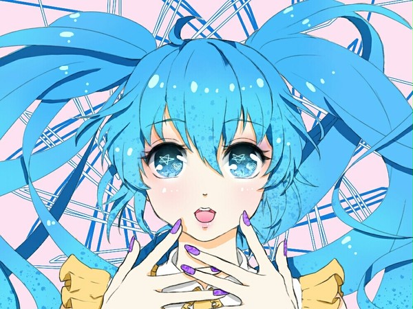 初音未来线稿借用