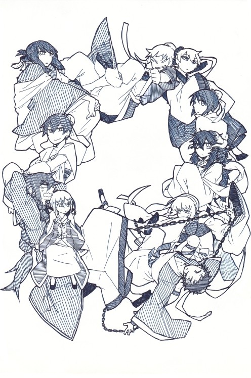 創作九子漫画【一、二】