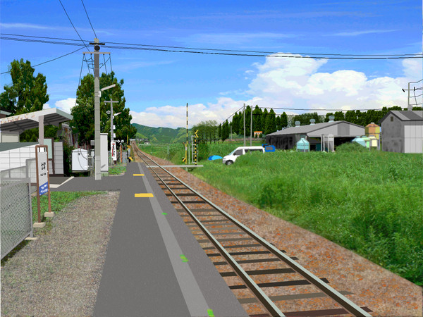 田舎の駅