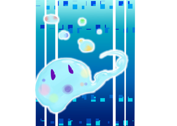 【創作画獣】スイム【野良画獣】