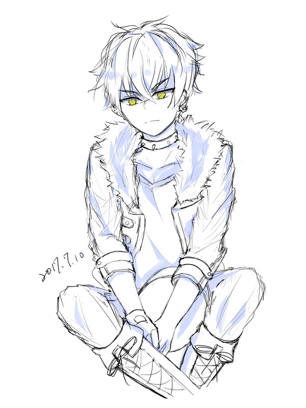 大神くん誕生日落書き