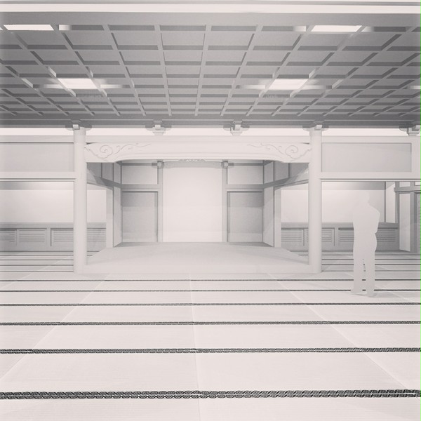 社寺建築パース