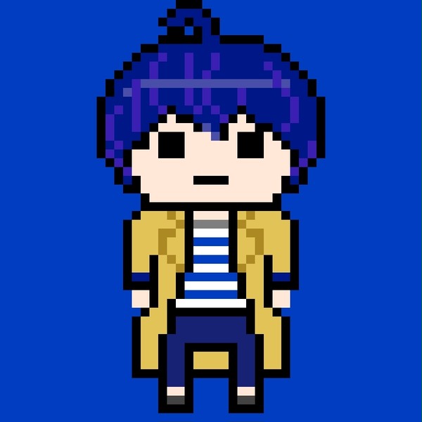 ドット絵月岡紬