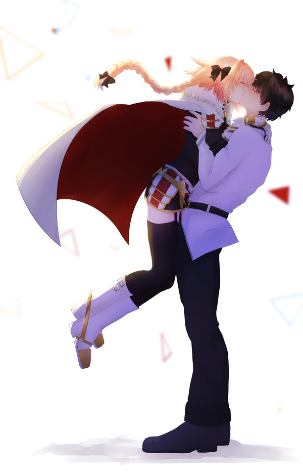 ぐだアスちゅっちゅ♥