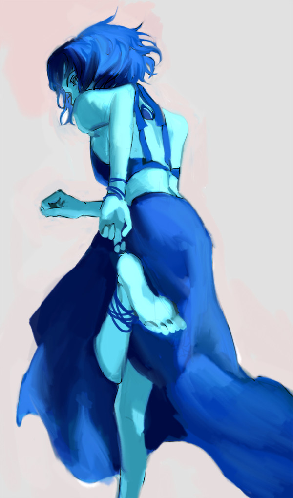 blue