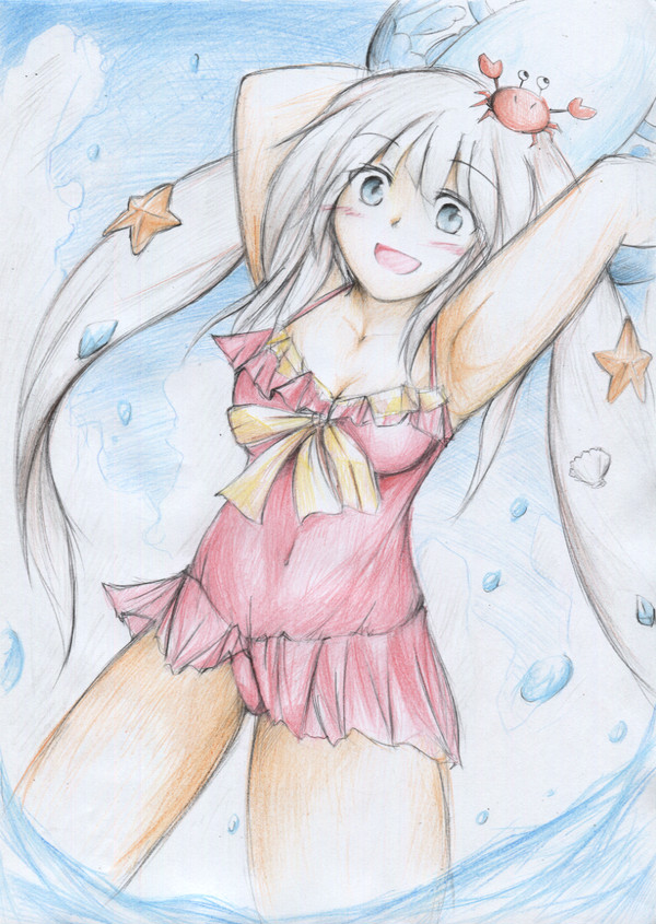 水着マリーさん