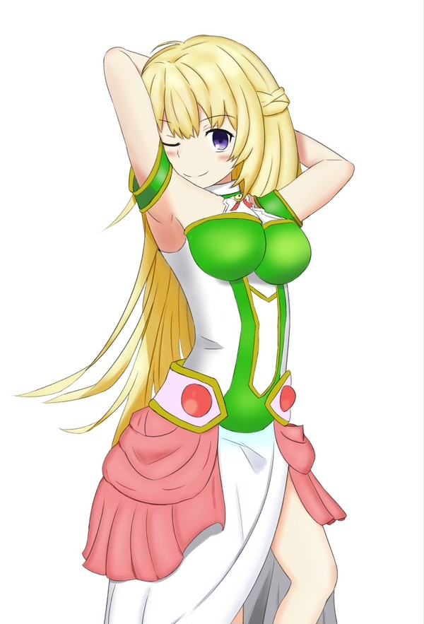 描いてみた104  超次元ゲイムネプテューヌのベール