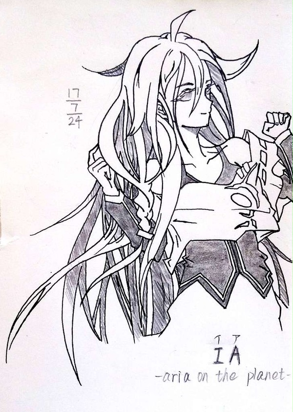手描きのイア