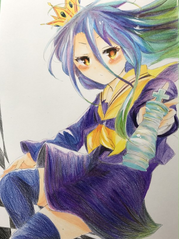 白