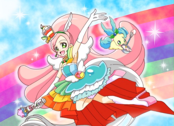 キュアパルフェ&ピカリオ　happy　birthday♪