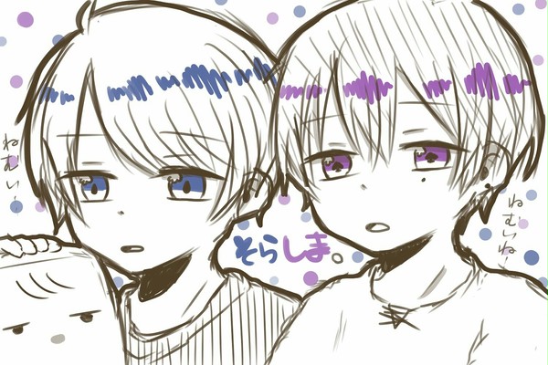 Twitterにあげた落書きたち