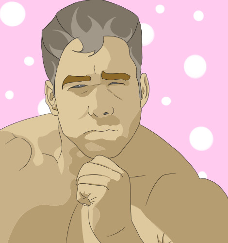 かわいい中年男性