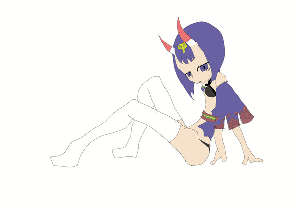 白ニーソしゅてんちゃん