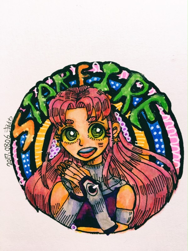 スターちゃんと突発描き
