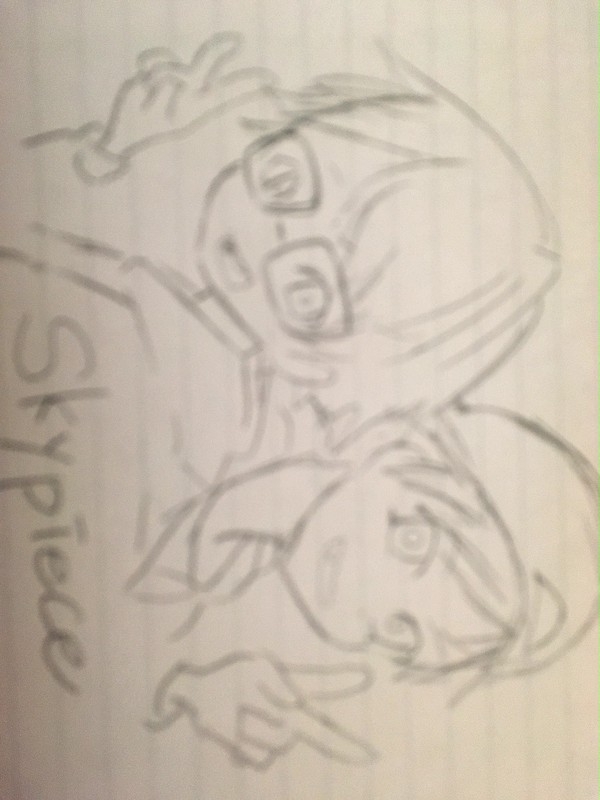 手描きスカイピース