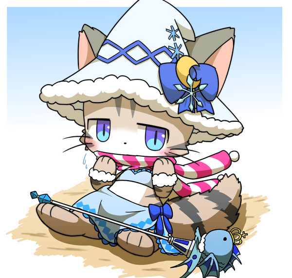 水着マフモフちゃん