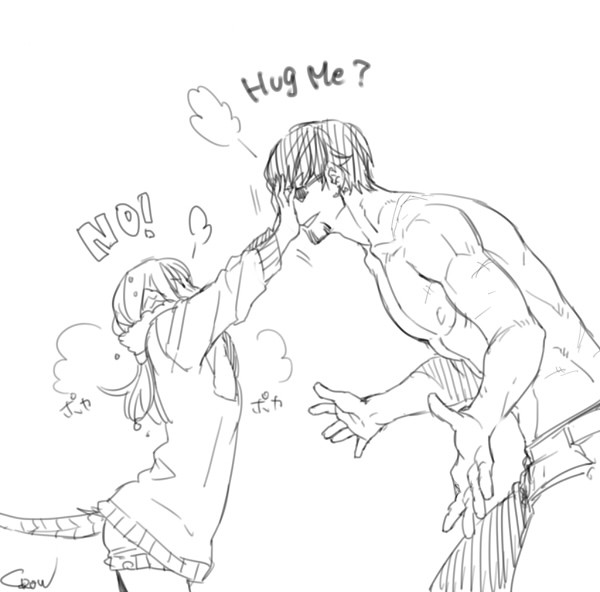 ハイランおじちゃんとアウラちゃん(出会い編)