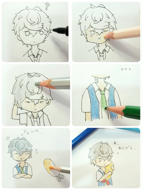 泉くんを塗りました