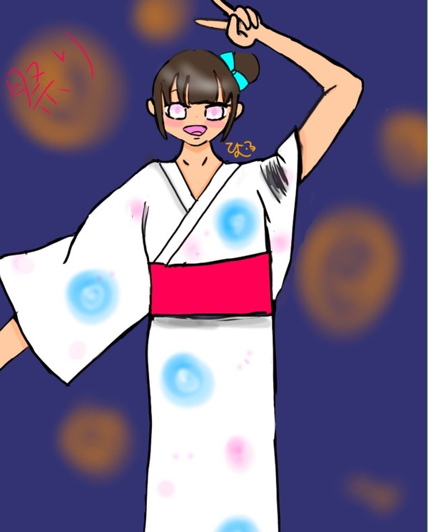 祭りの女の子