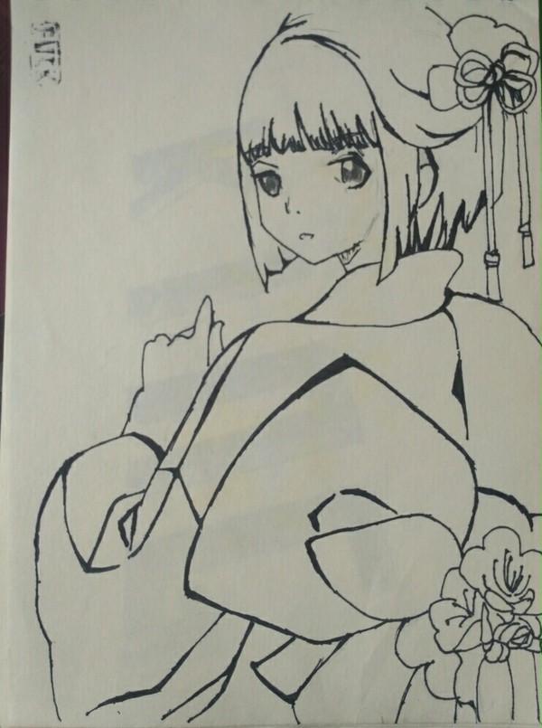 线稿临摹
