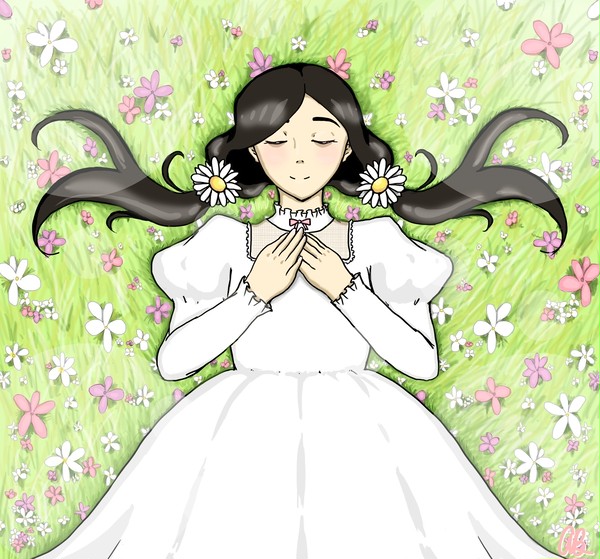 神さまの腕に休む。