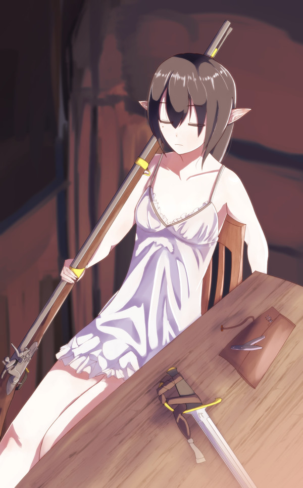 エルフと燧石
