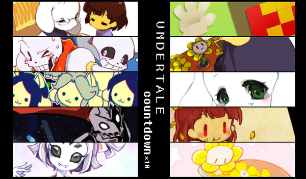 undertale カウントダウン絵まとめ