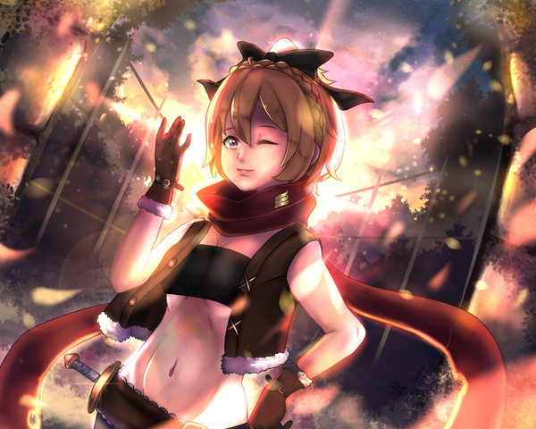 Fanart Re:ZERO Felt (autumn)