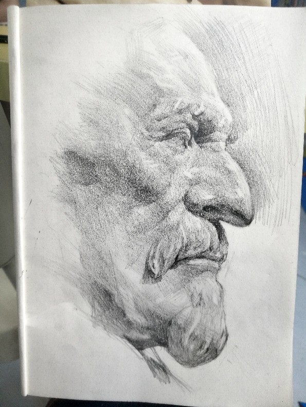 素描头像