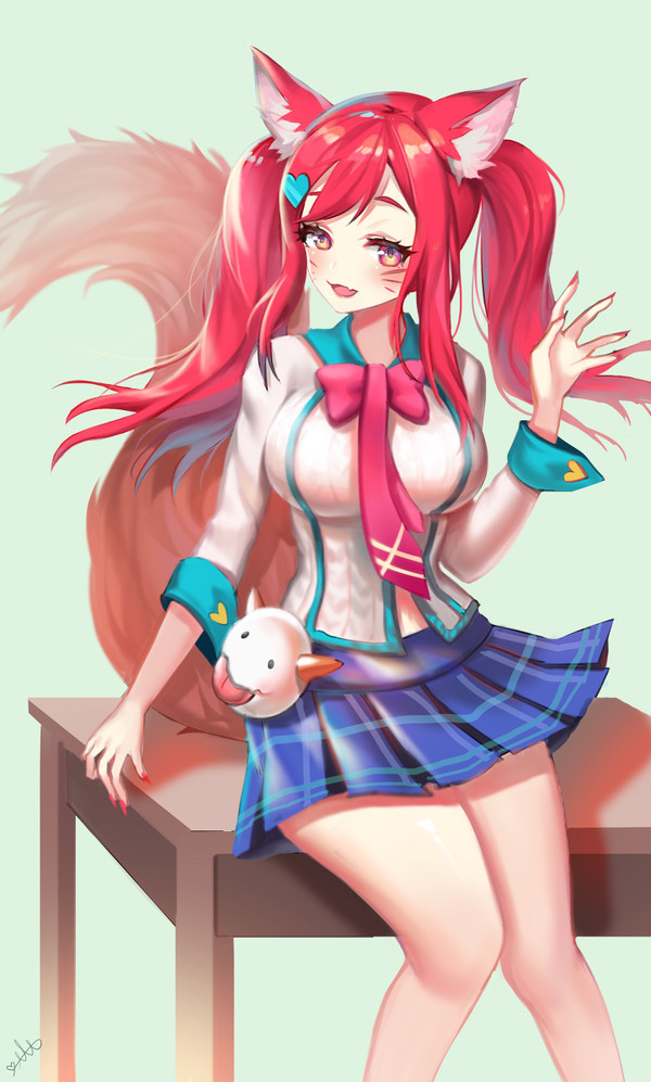 high scool ahri