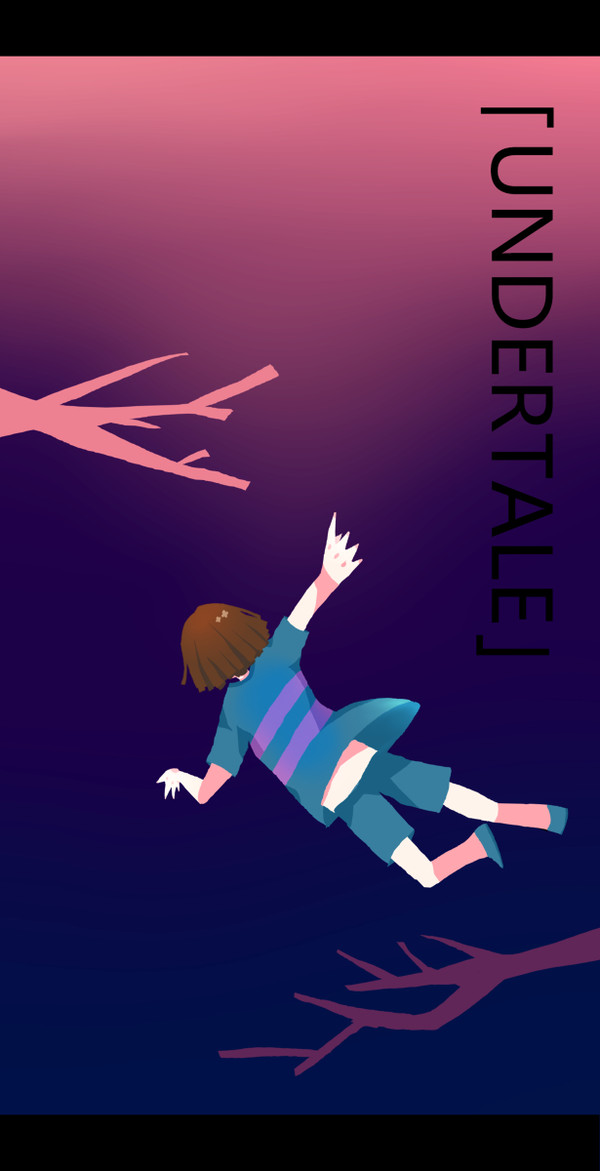 Falling.