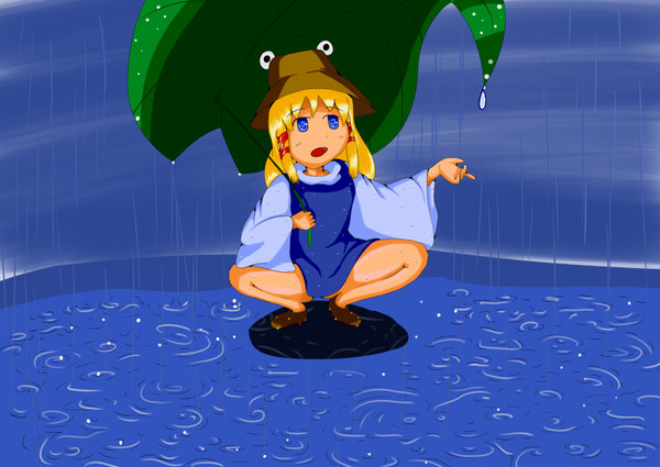 雨、やまないね。
