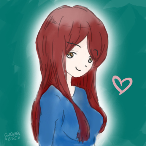 Autoportrait, red hair