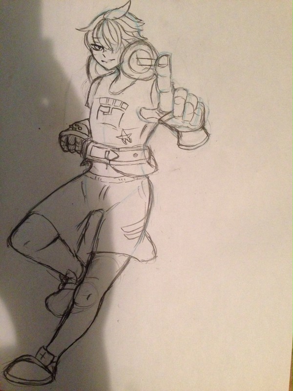 アタリ君落書き