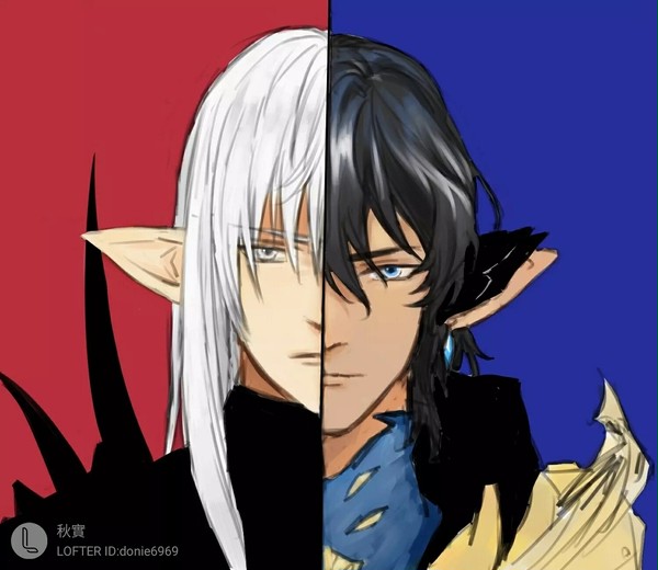 FF14アイメリクxエスティニアンLOG