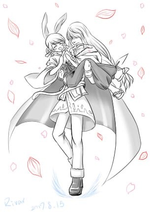 樱花与红莲