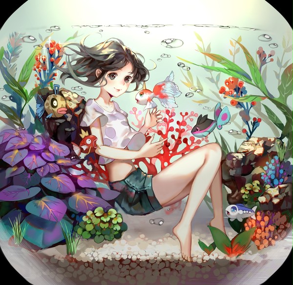 水中のミヅキ