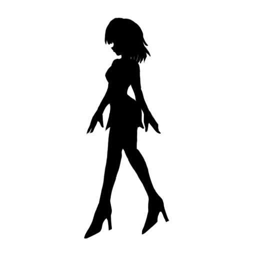 シオン　シルエット