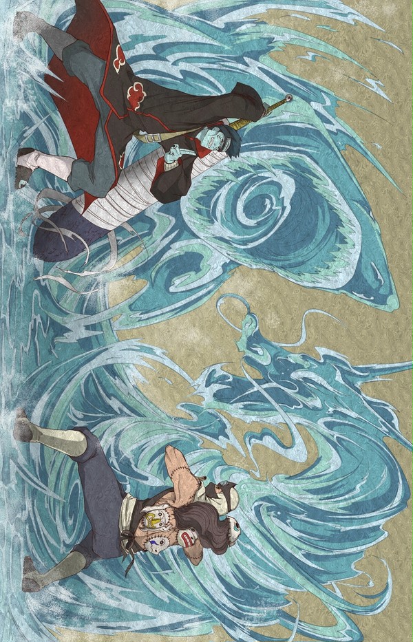 霧隠れ vs 滝隠れ